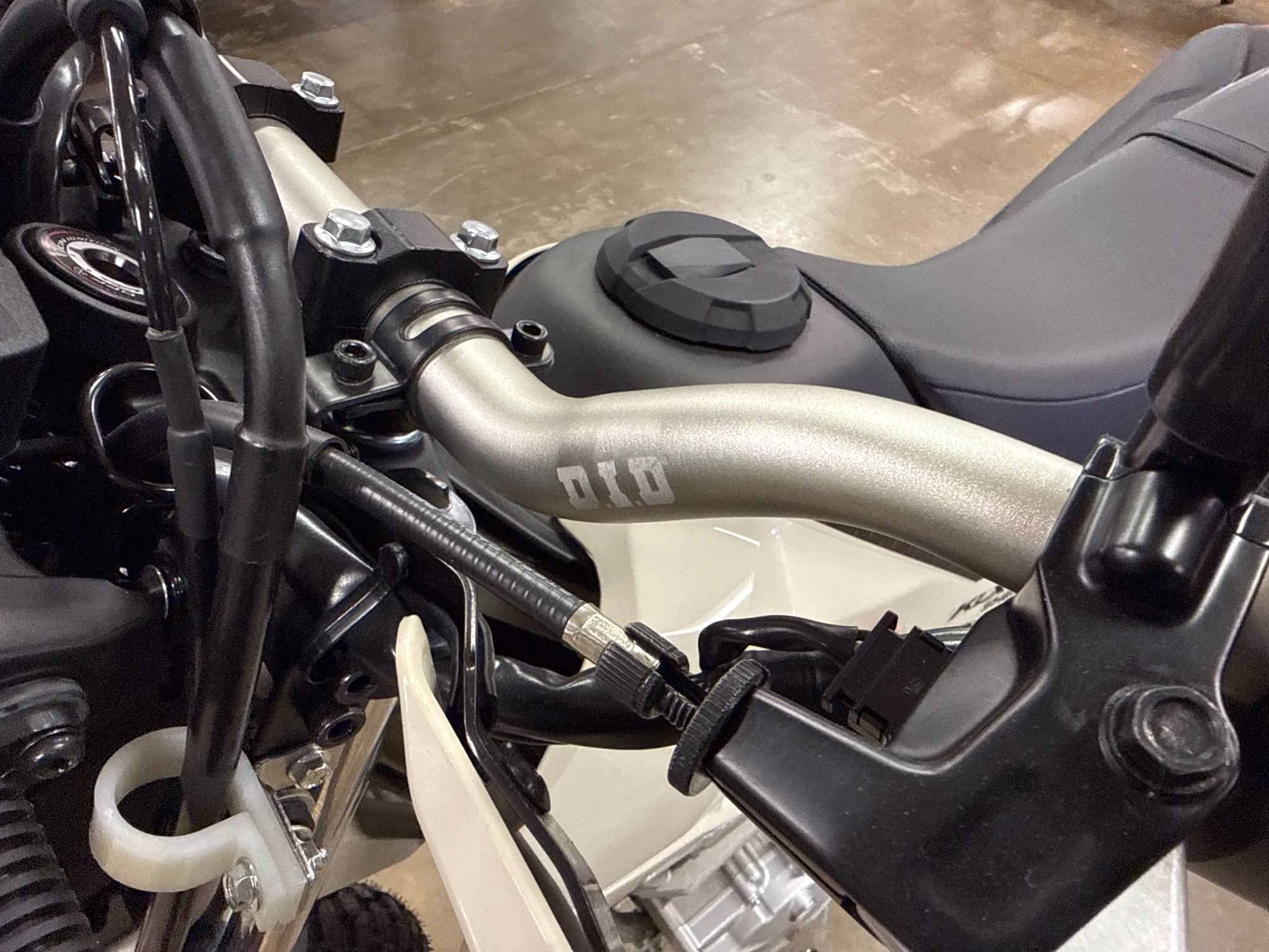 2026 Whitish Beige Kawasaki KLX230 SHERPA S ABS Motorcycle
