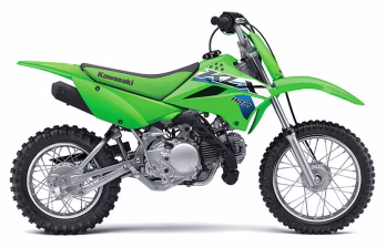 2026 Lime Green Kawasaki KLX110R Motorcycle