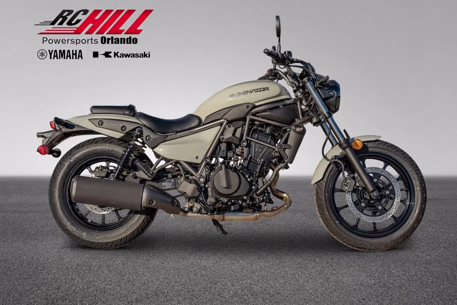 2026 White Kawasaki Eliminator Motorcycle