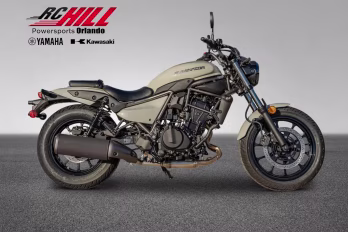 2026 White Kawasaki Eliminator Motorcycle