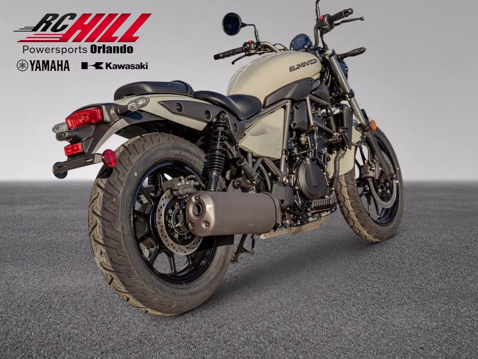 2026 White Kawasaki Eliminator Motorcycle