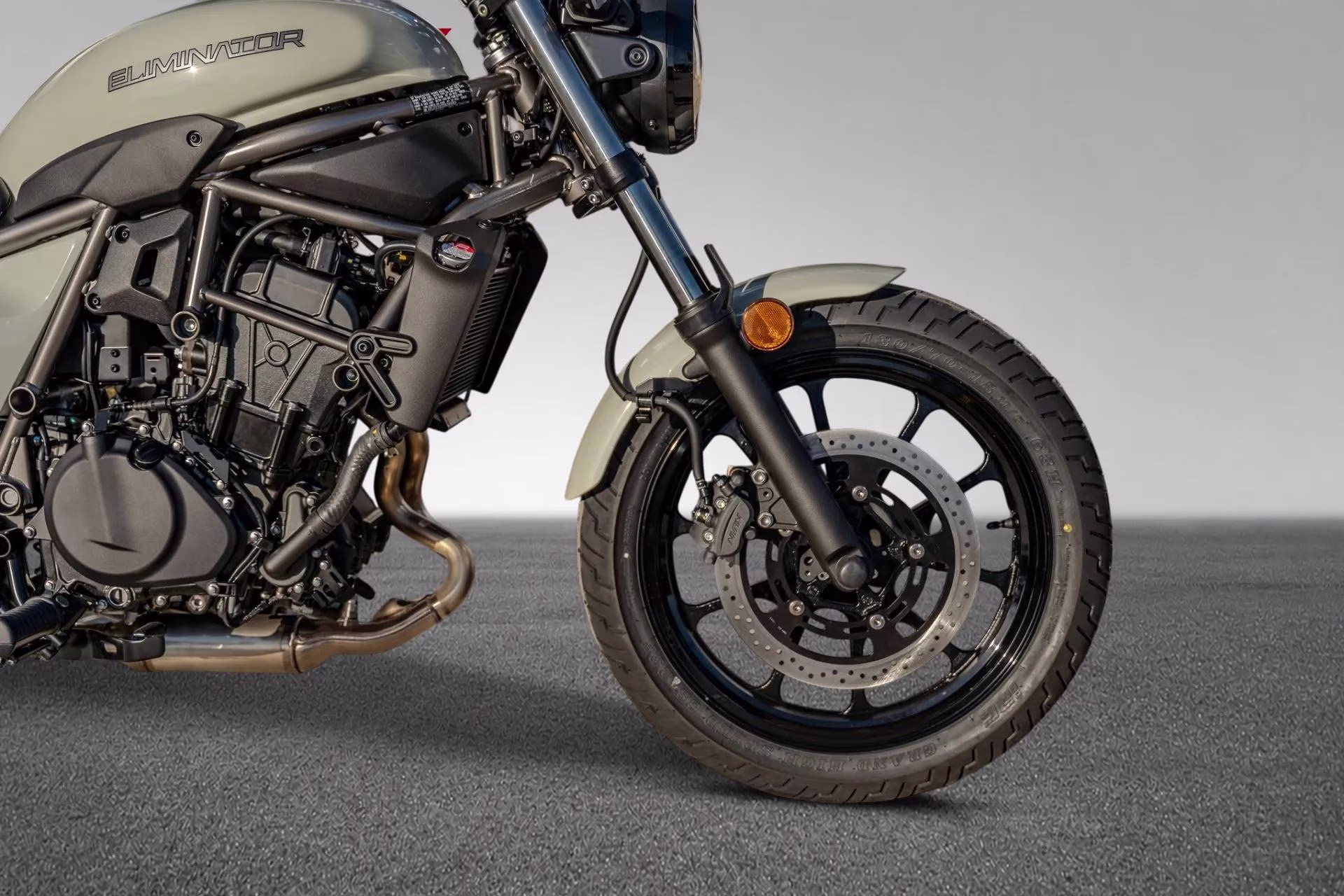 2026 White Kawasaki Eliminator Motorcycle