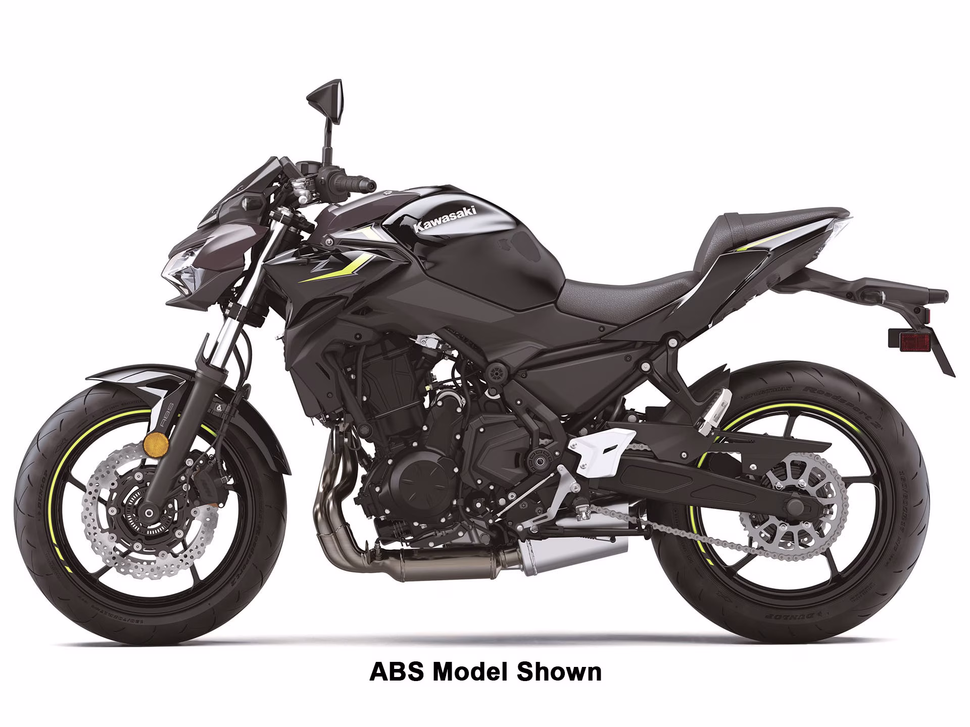 2024 Metallic Matte Dark Gray / Metallic Flat Spark Black Kawasaki Z650 Motorcycle