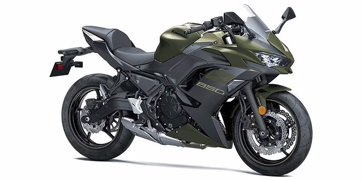 2026 Green Kawasaki Ninja 650 ABS Motorcycle