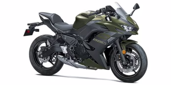 2026 Green Kawasaki Ninja 650 ABS Motorcycle