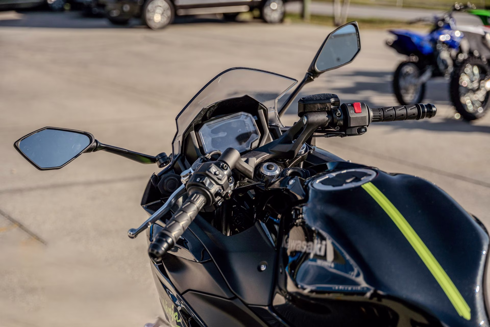 2026 Metallic Yellowish Green / Metallic Spark Black Kawasaki Ninja 650 ABS Motorcycle