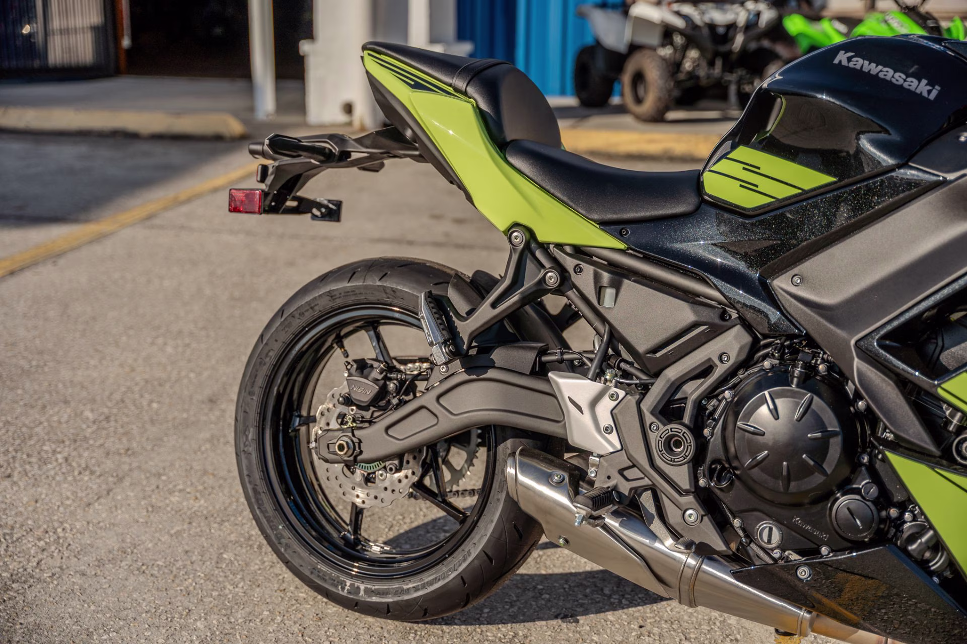2026 Metallic Yellowish Green / Metallic Spark Black Kawasaki Ninja 650 ABS Motorcycle