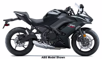 2026 Metallic Flat Spark Black / Metallic Carbon Gray Kawasaki Ninja 650 Motorcycle