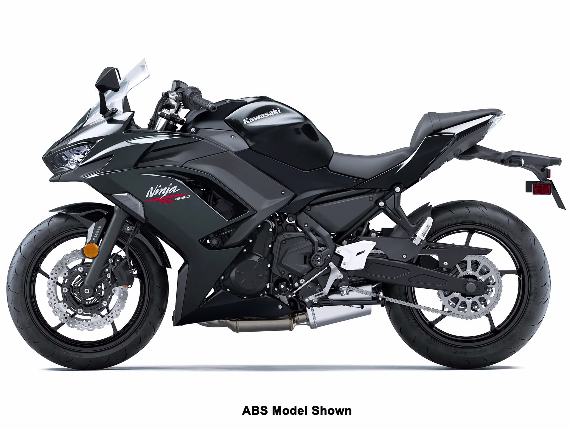 2026 Metallic Flat Spark Black / Metallic Carbon Gray Kawasaki Ninja 650 Motorcycle