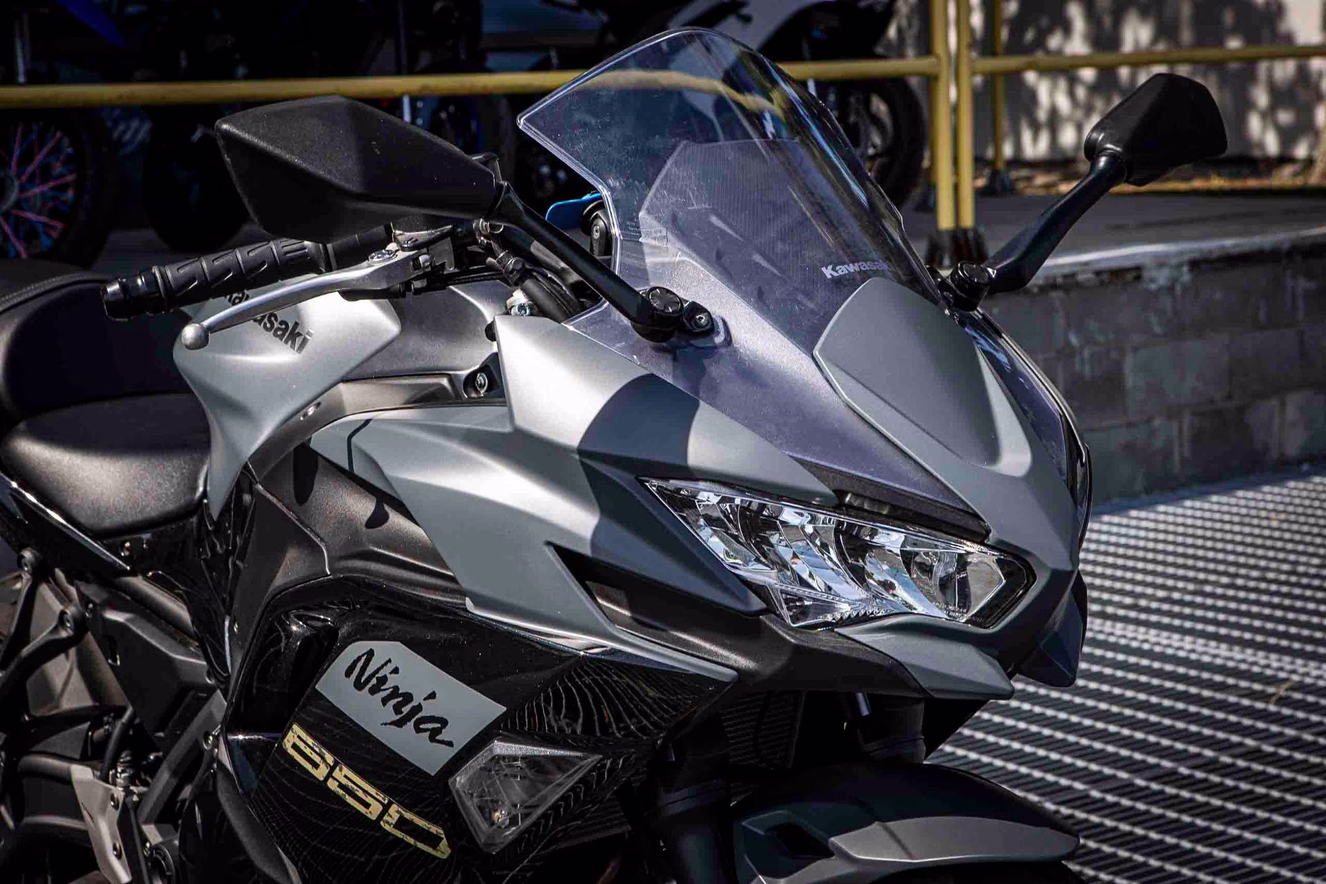 2024 Metallic Matte Covert Green / Metallic Spark Black / Pearl Sand Khaki Kawasaki Ninja 650 Motorcycle