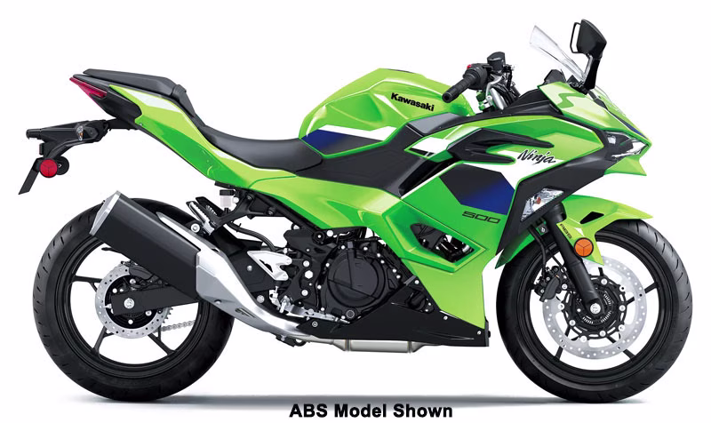 2026 Lime Green Kawasaki Ninja 500 Motorcycle