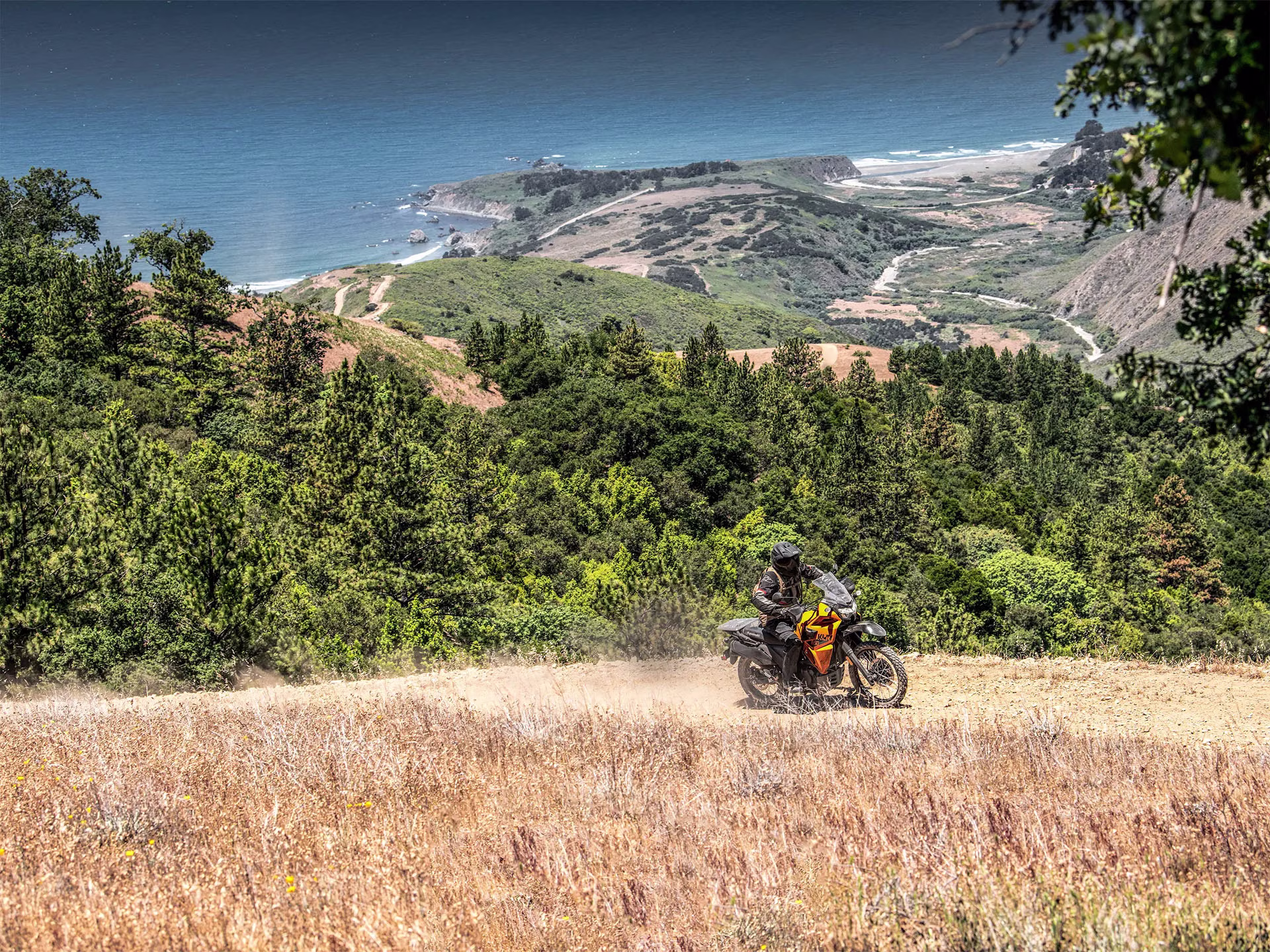 2026 Metallic Spark Black Kawasaki KLR650 Motorcycle