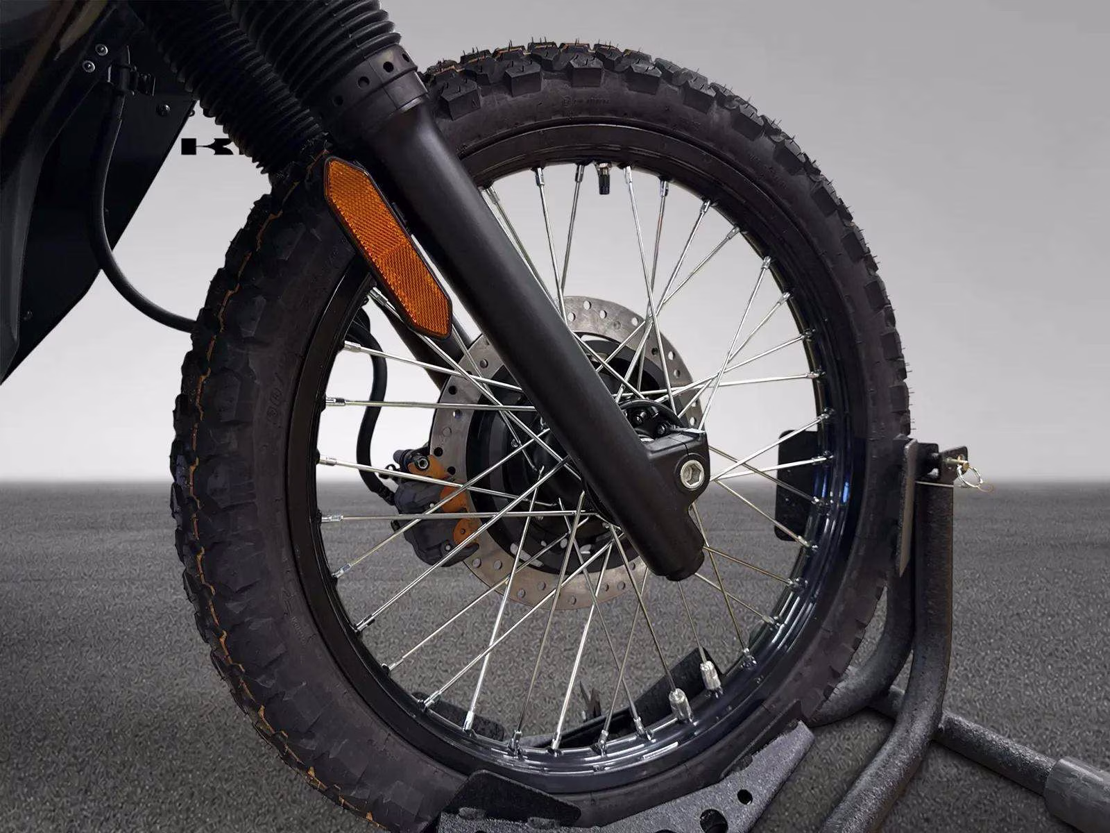 2026 Black Kawasaki Klr650 Motorcycle