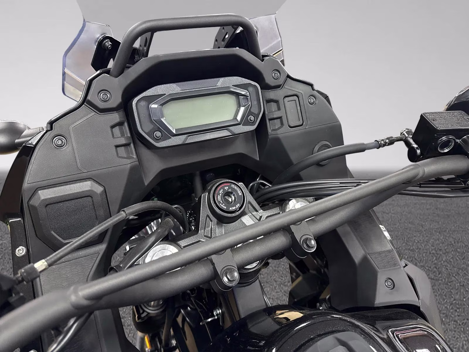 2026 Black Kawasaki Klr650 Motorcycle