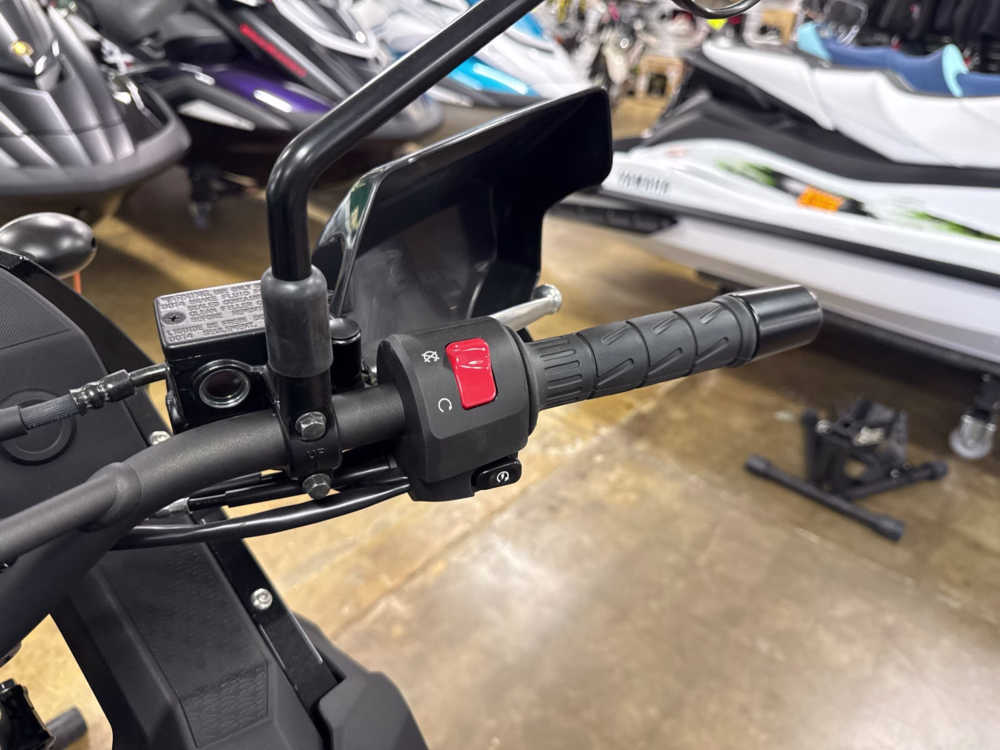 2026 Metallic Spark Black Kawasaki KLR650 S Motorcycle