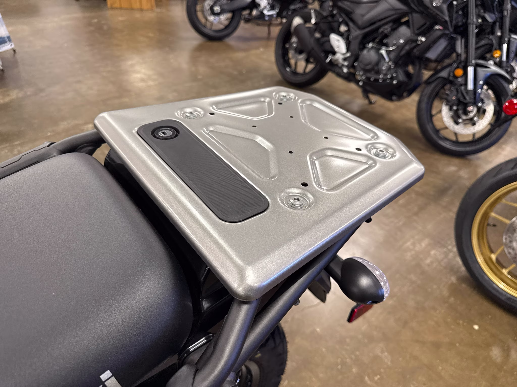 2026 Metallic Spark Black Kawasaki KLR650 S Motorcycle