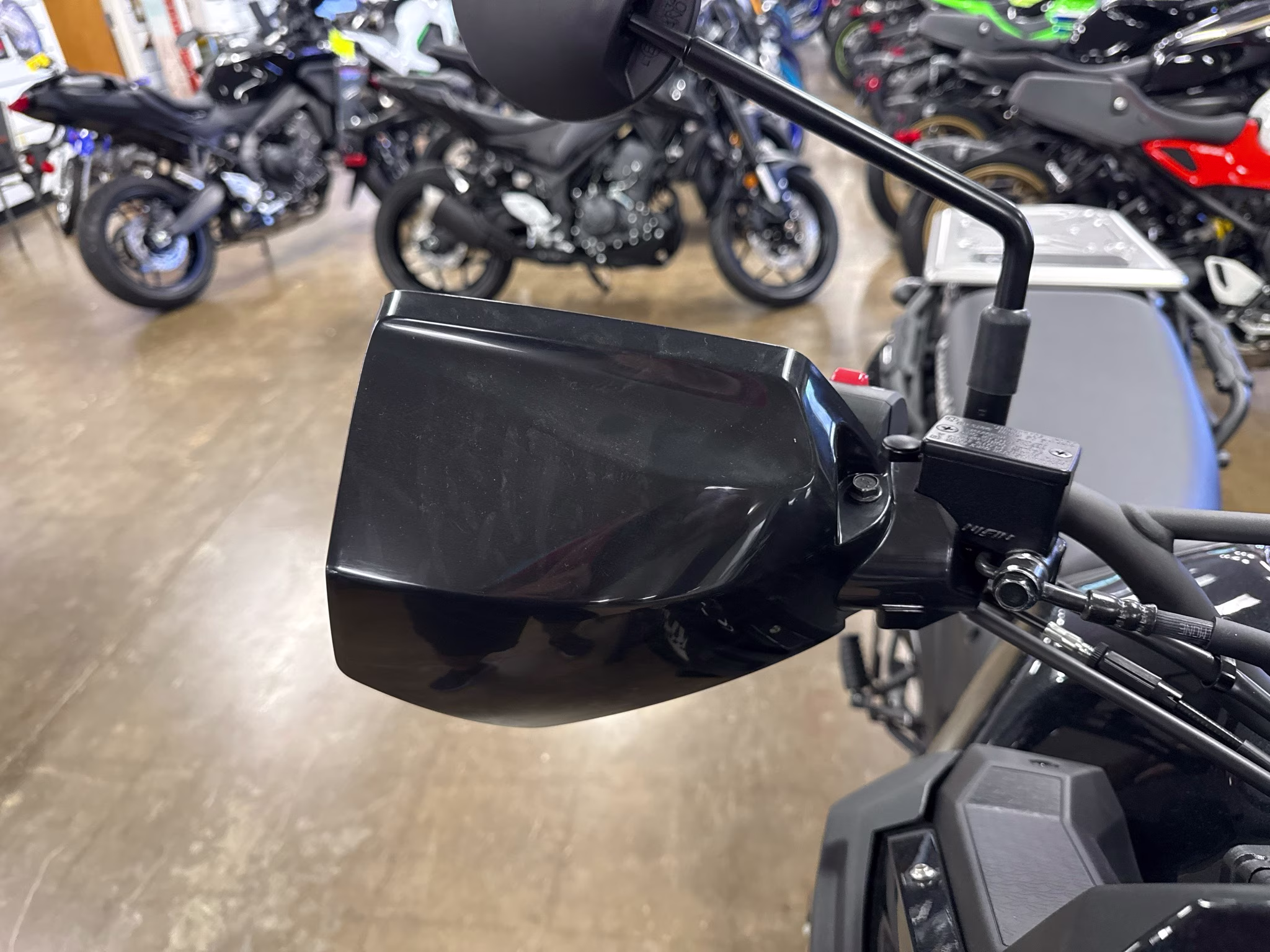 2026 Metallic Spark Black Kawasaki KLR650 S Motorcycle