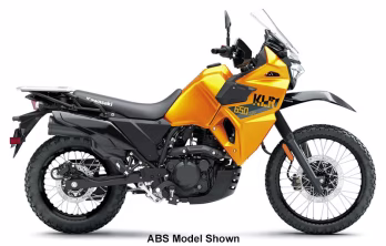 2026 Pearl Solar Yellow Kawasaki KLR650 S Motorcycle