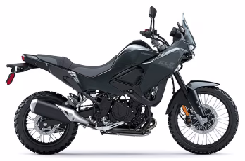 2026 Metallic Carbon Gray / Ebony Kawasaki KLE500 ABS SE Motorcycle