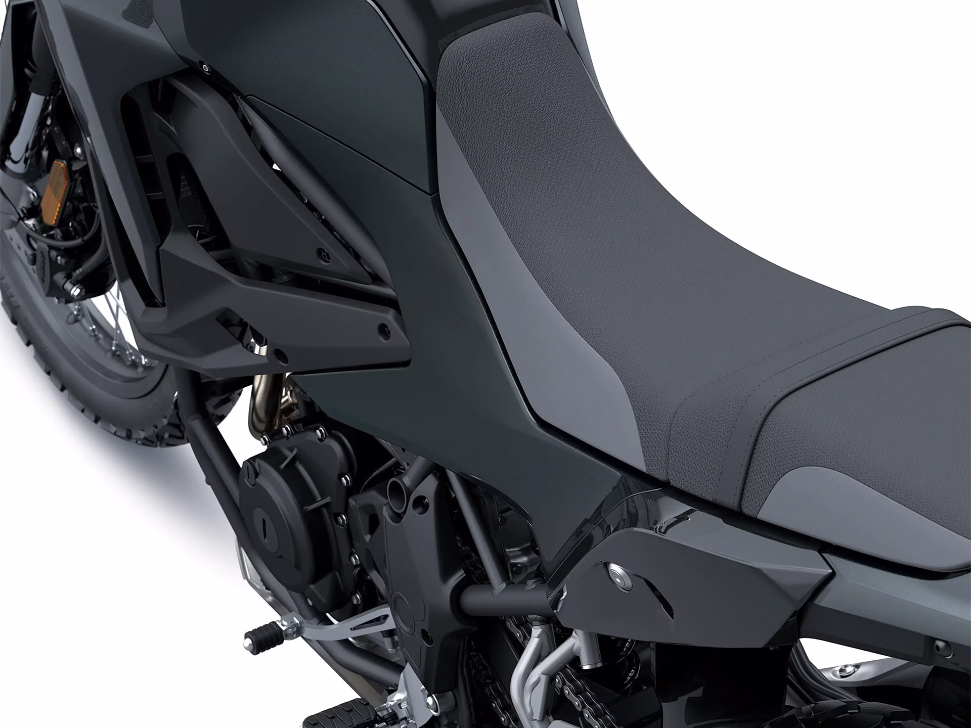 2026 Metallic Carbon Gray / Ebony Kawasaki KLE500 ABS SE Motorcycle