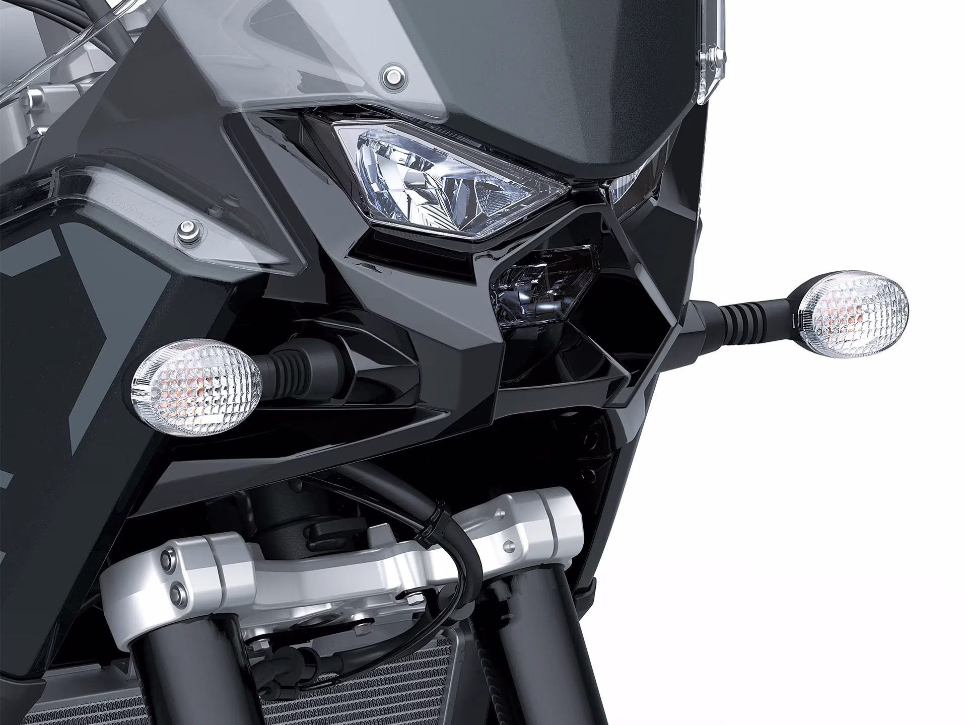 2026 Metallic Carbon Gray / Ebony Kawasaki KLE500 ABS SE Motorcycle