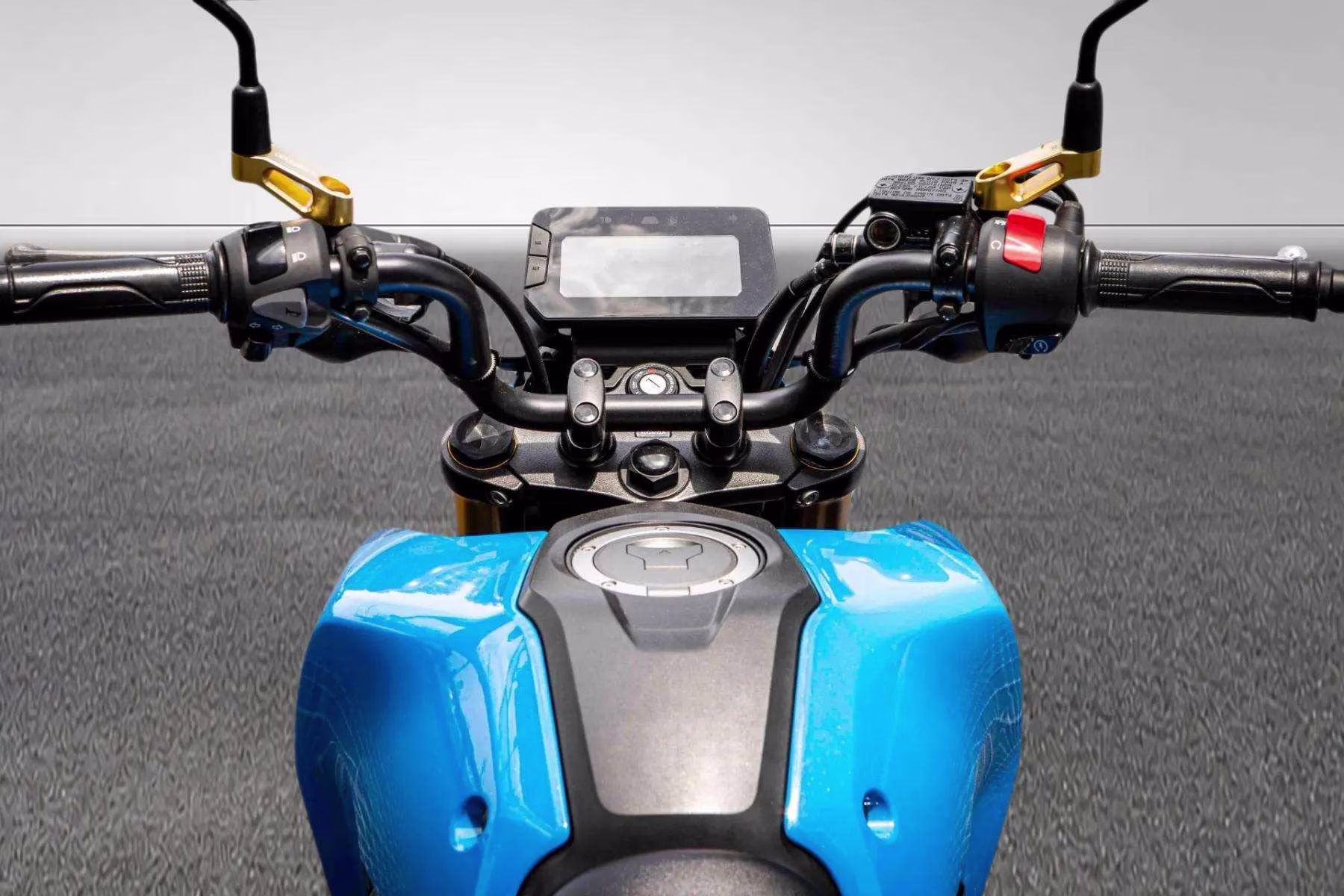 2025 Candy Blue Honda Grom Motorcycle
