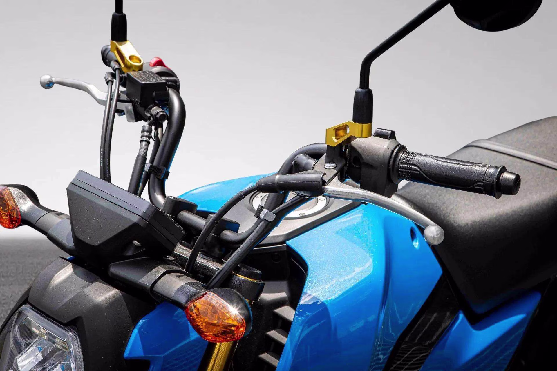 2025 Candy Blue Honda Grom Motorcycle