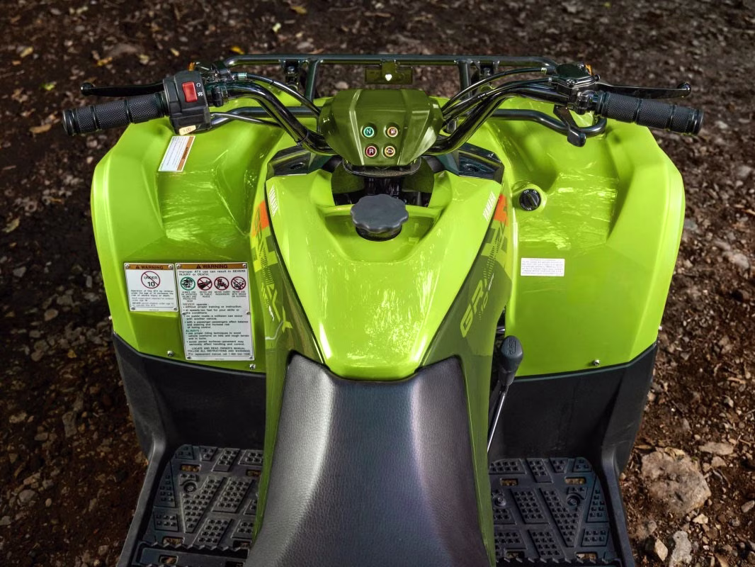 2026 Armor Grey Yamaha Grizzly 110 ATV