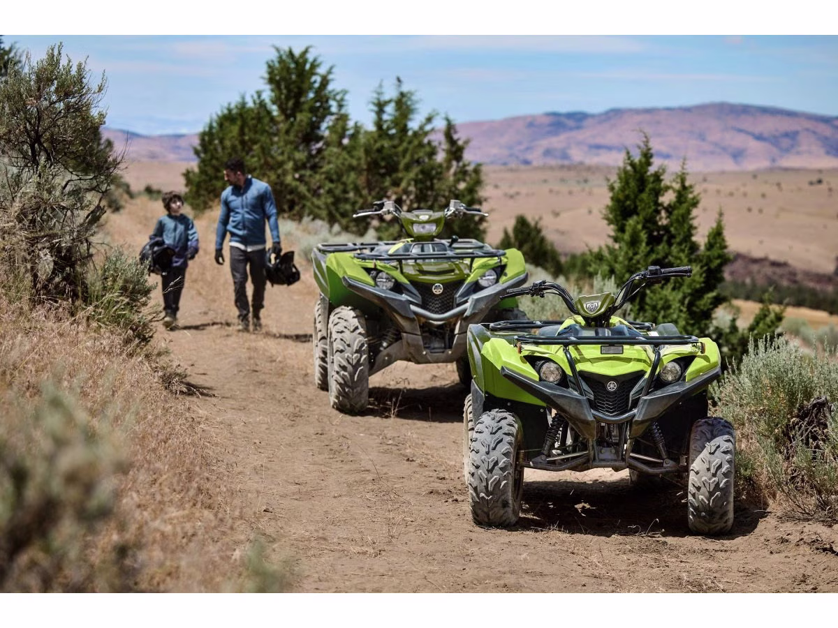 2026 Armor Grey Yamaha Grizzly 110 ATV