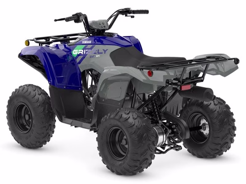 2026 Armor Grey Yamaha Grizzly 110 ATV