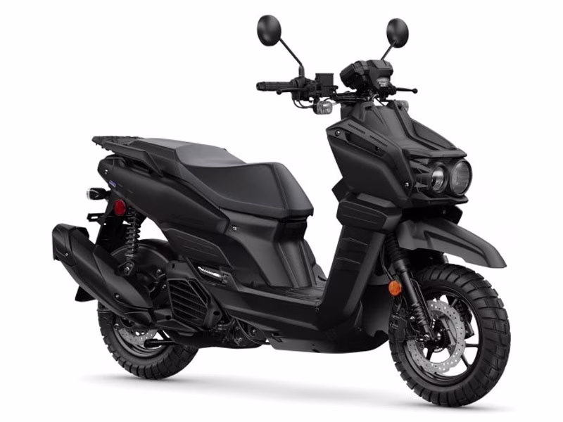 2026 Matte Black Yamaha Zuma 125 Scooters