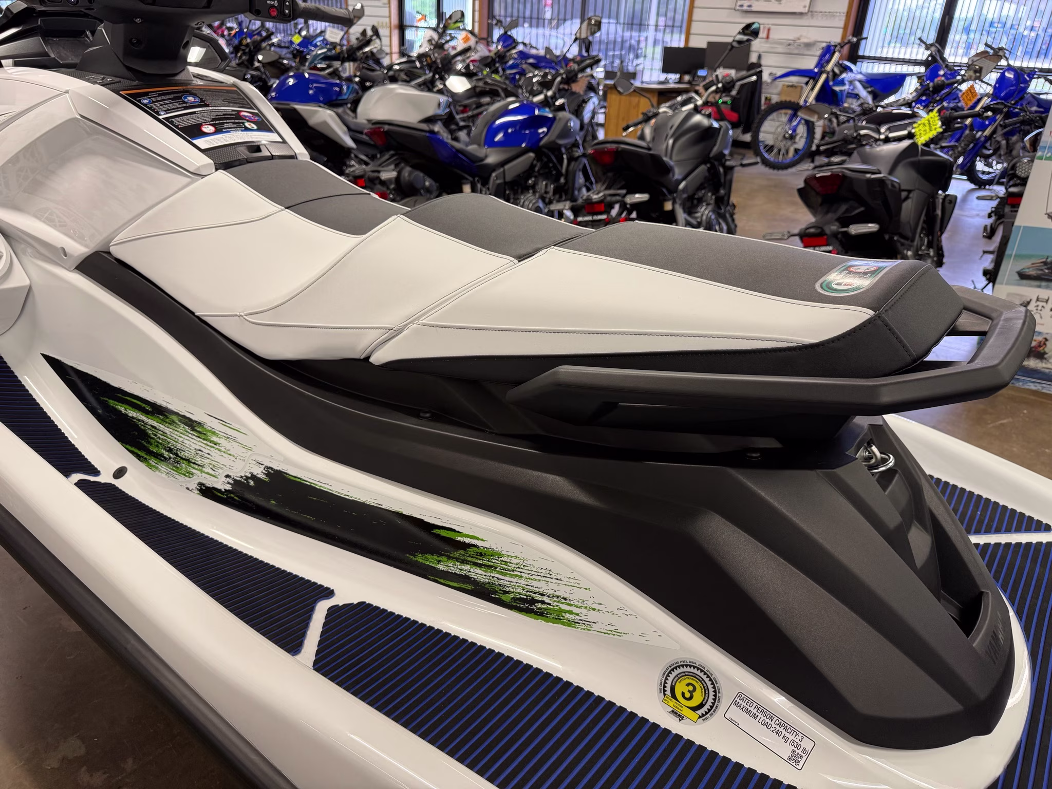 2026 White Yamaha VX Deluxe with Audio VX Deluxe Personal Watercraft