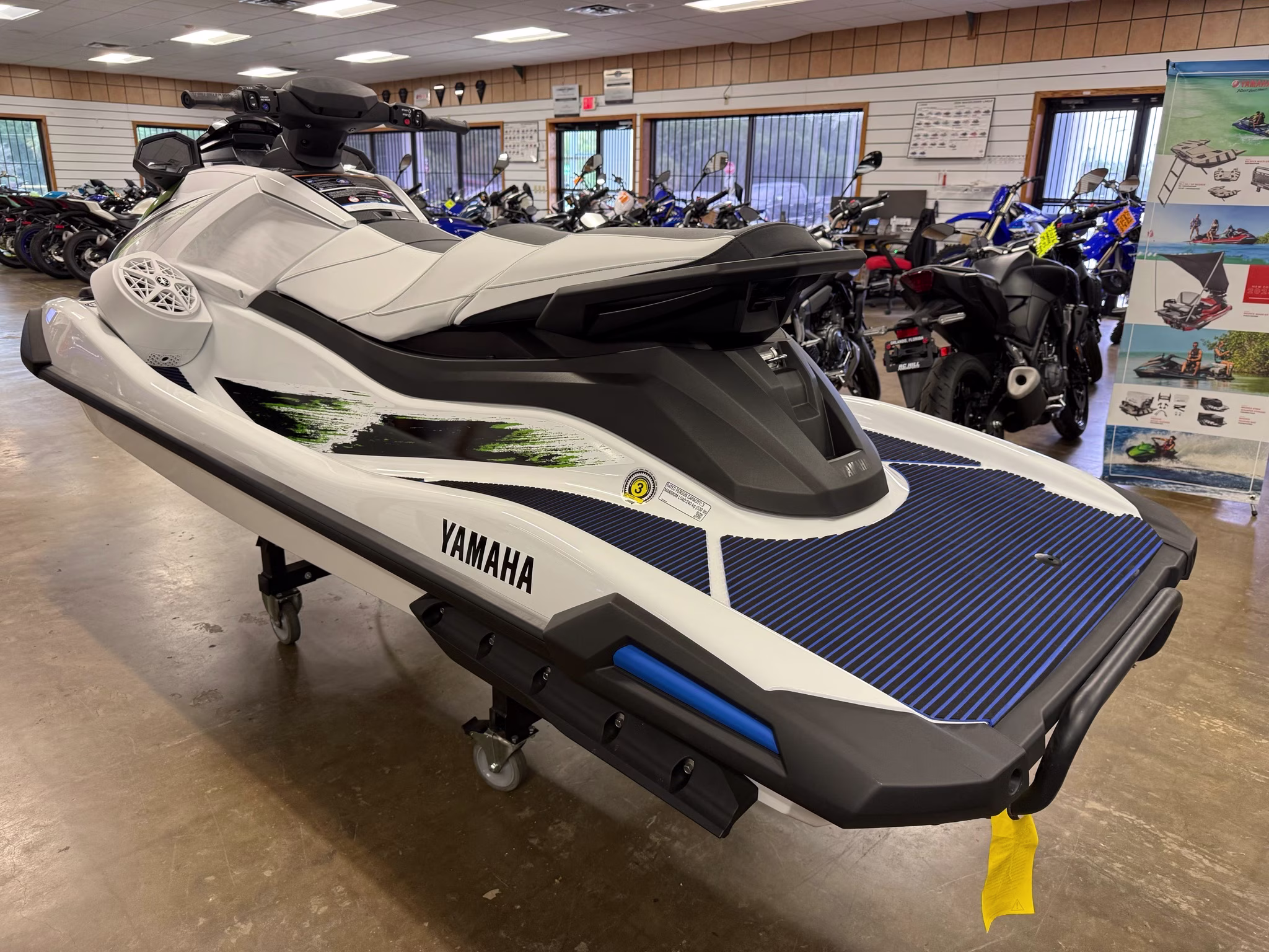 2026 White Yamaha VX Deluxe with Audio VX Deluxe Personal Watercraft