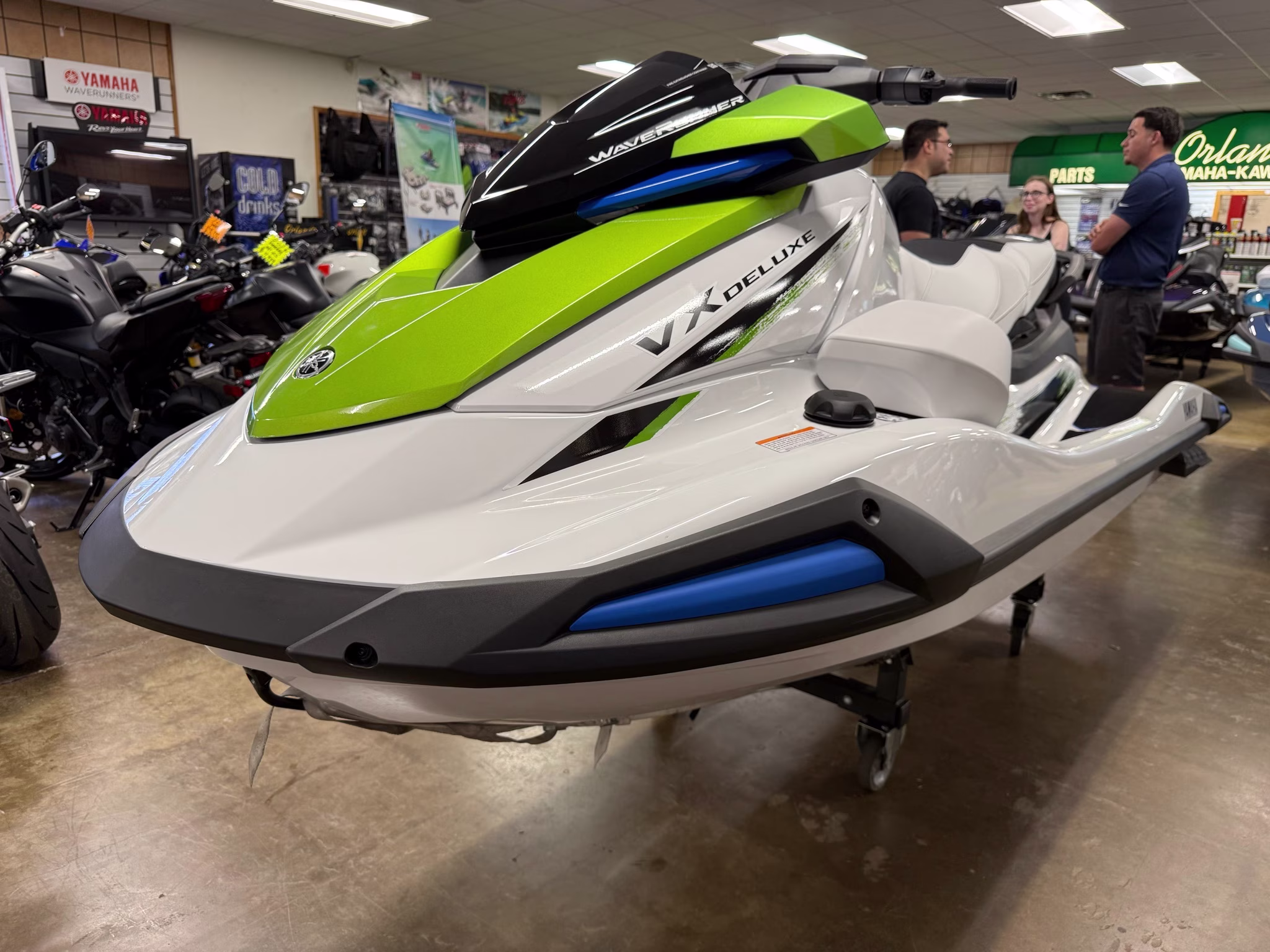 2026 White Yamaha VX Deluxe with Audio VX Deluxe Personal Watercraft