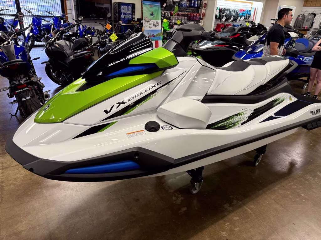 2026 White Yamaha VX VX Deluxe Personal Watercraft