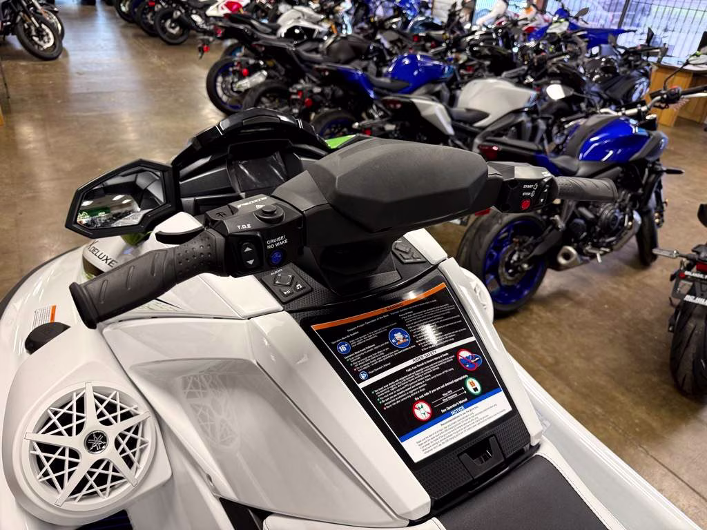 2026 White Yamaha VX VX Deluxe Personal Watercraft