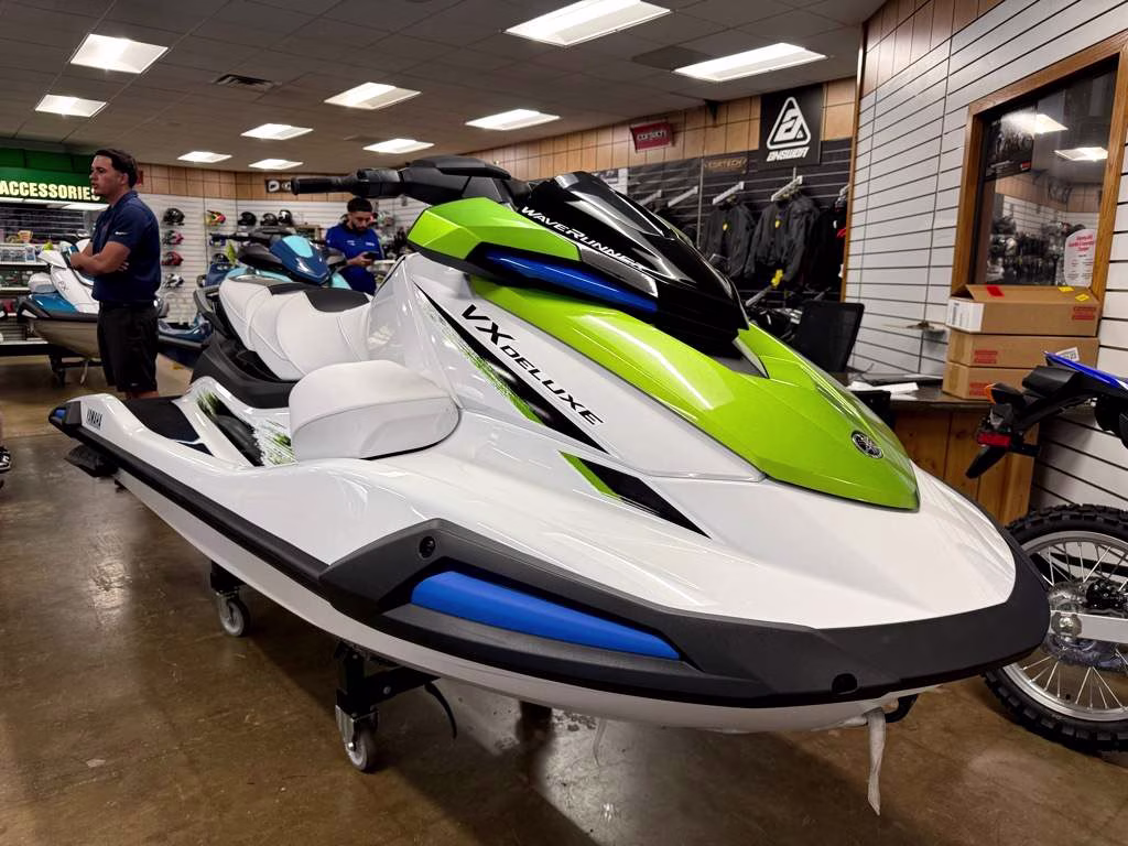 2026 White Yamaha VX VX Deluxe Personal Watercraft