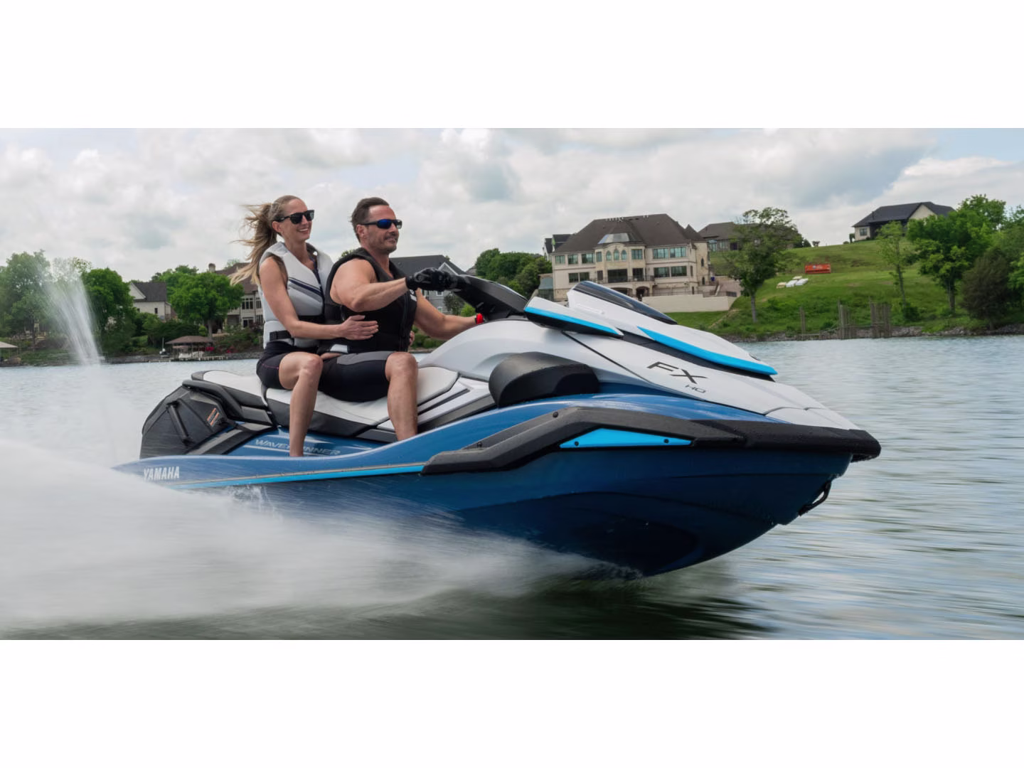 2026 Deepwater Blue Yamaha FX HO with Audio FX HO Personal Watercraft