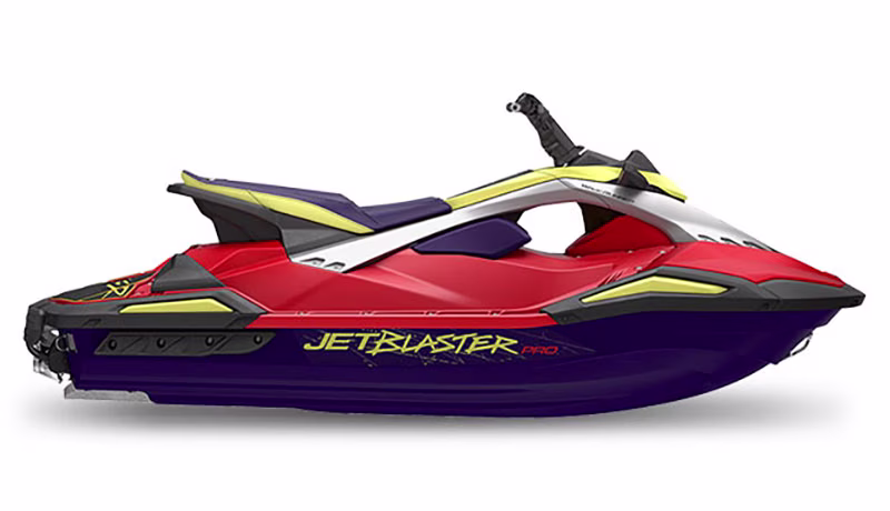 2026 Imperial Red / Nightshade Yamaha JetBlaster PRO 3-Up Personal Watercraft