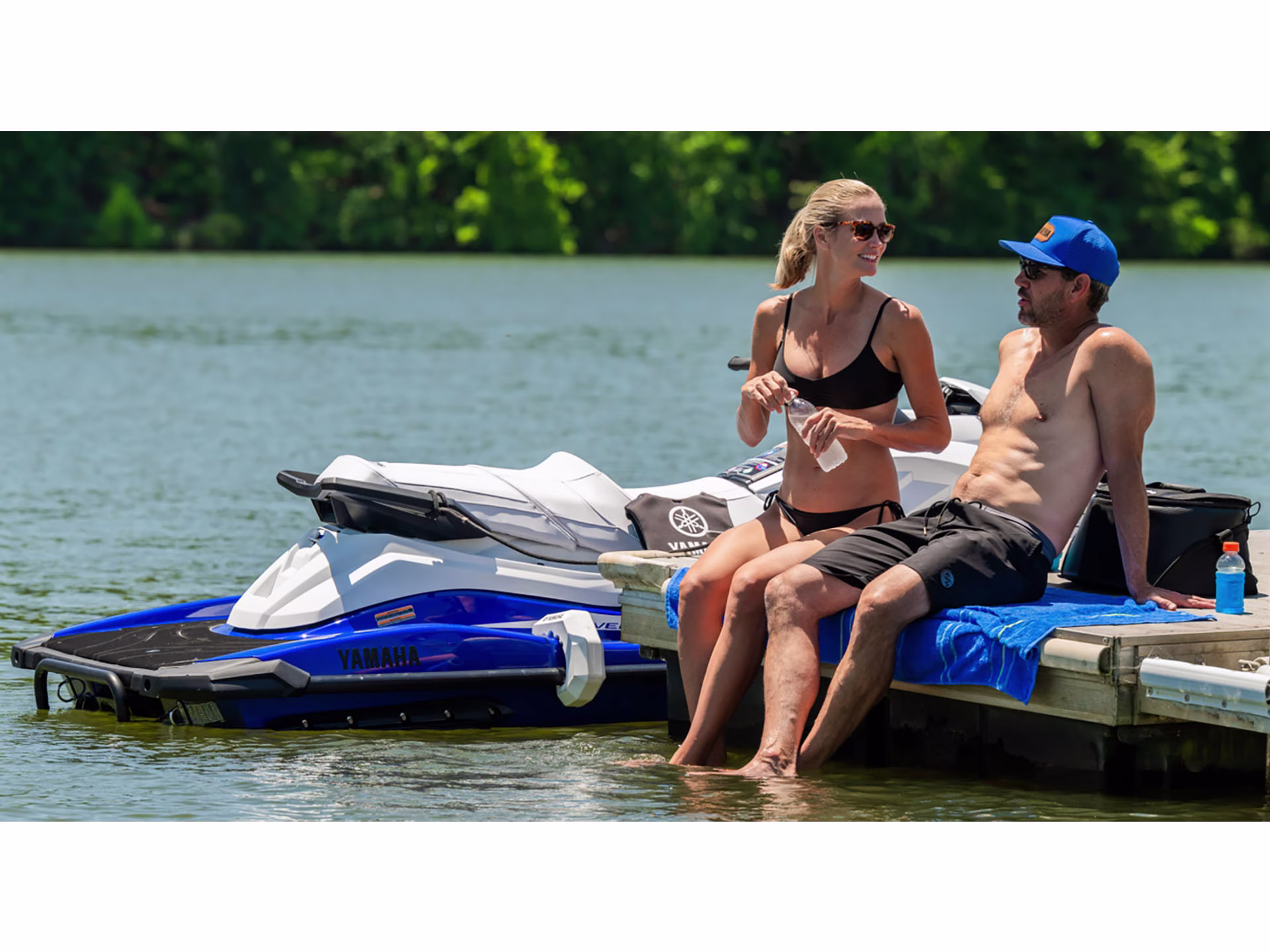 2025 White / Racing Blue Yamaha GP SVHO GP SVHO Personal Watercraft