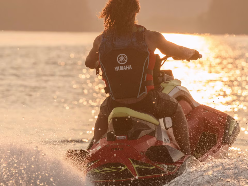 2026 Imperial Red / Nightshade Yamaha JetBlaster PRO 2-Up Personal Watercraft