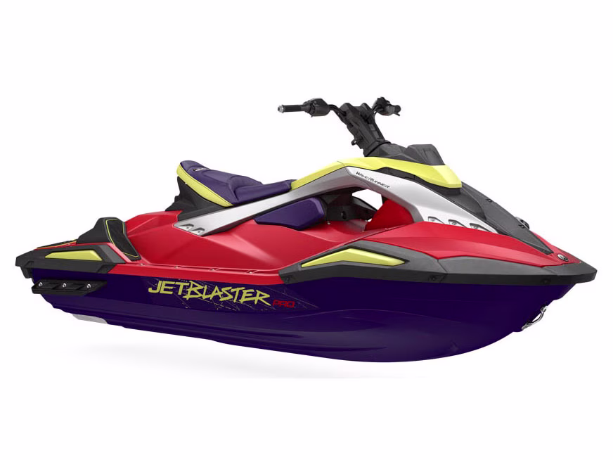 2026 Imperial Red / Nightshade Yamaha JetBlaster PRO 2-Up Personal Watercraft