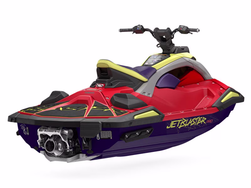 2026 Imperial Red / Nightshade Yamaha JetBlaster PRO 2-Up Personal Watercraft