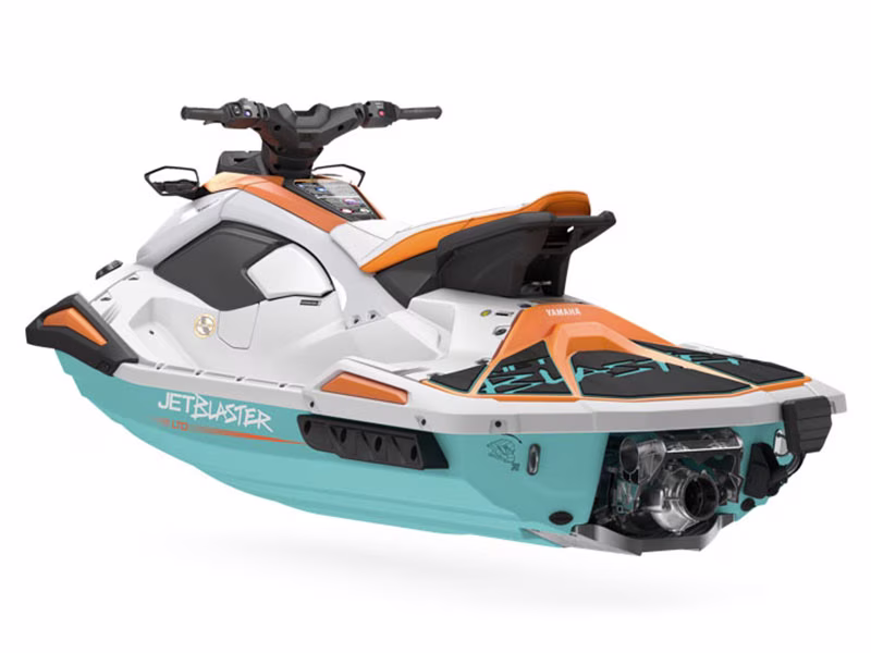 2026 White / Mint Yamaha JetBlaster LTD Personal Watercraft