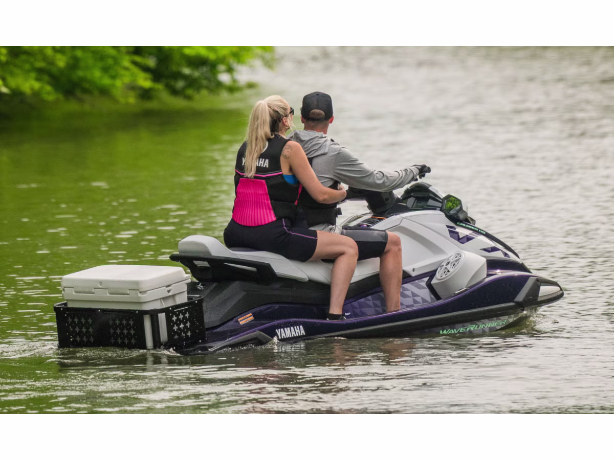 2026 Nightshade / White Yamaha VX Cruiser HO with Audio Standard Personal Watercraft