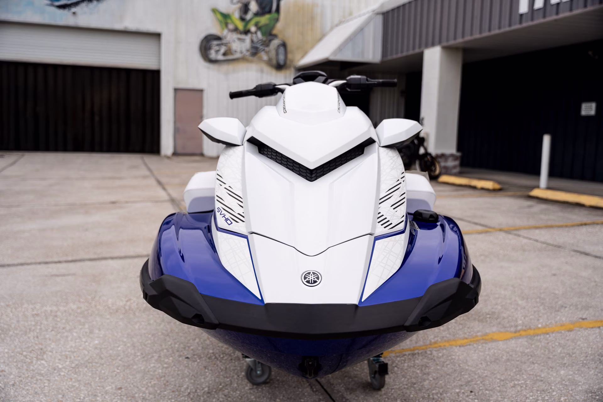 2025 White / Racing Blue Yamaha GP SVHO with Audio GP SVHO Personal Watercraft