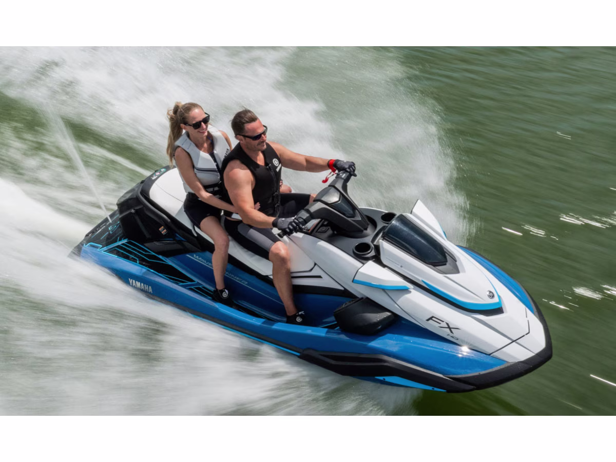 2026 Deepwater Blue Yamaha FX HO with Audio FX HO Personal Watercraft