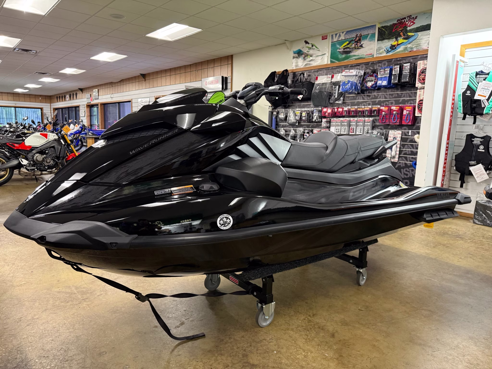2026 Black Yamaha GP SVHO with Audio GP SVHO Personal Watercraft
