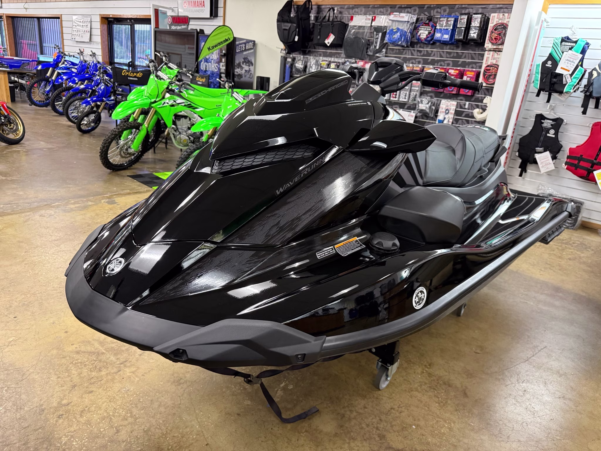 2026 Black Yamaha GP SVHO with Audio GP SVHO Personal Watercraft