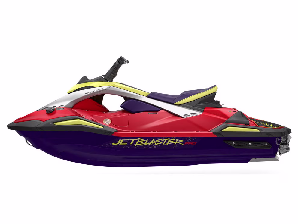 2026 Imperial Red / Nightshade Yamaha JetBlaster PRO 2-Up Personal Watercraft